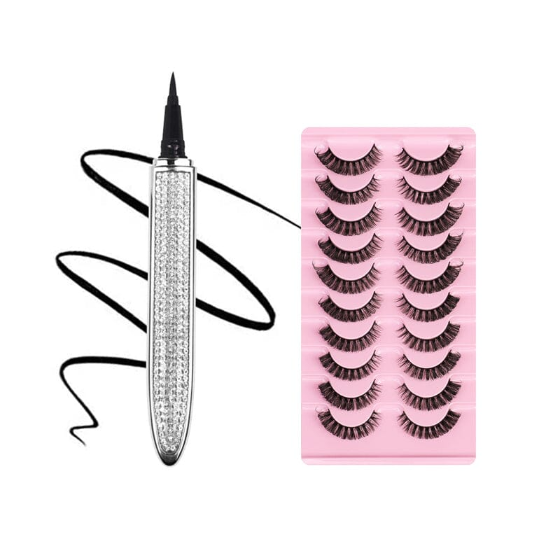 Diamant-Wimpernklebestift | In Sekunden fixiert, den ganzen Tag perfekt - 1 + 1 Gratis!