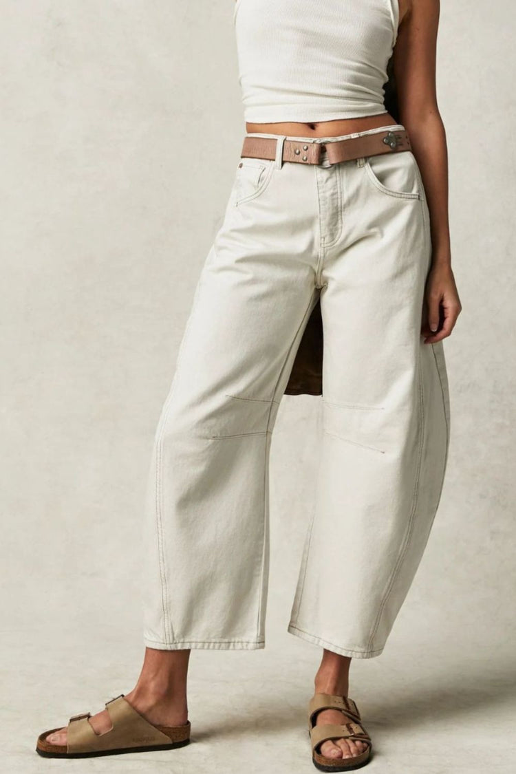 Analyn – Barrel Jeans |  Formt mit Stil, bewegt mit Komfort - Nur heute 1+1 GRATIS!