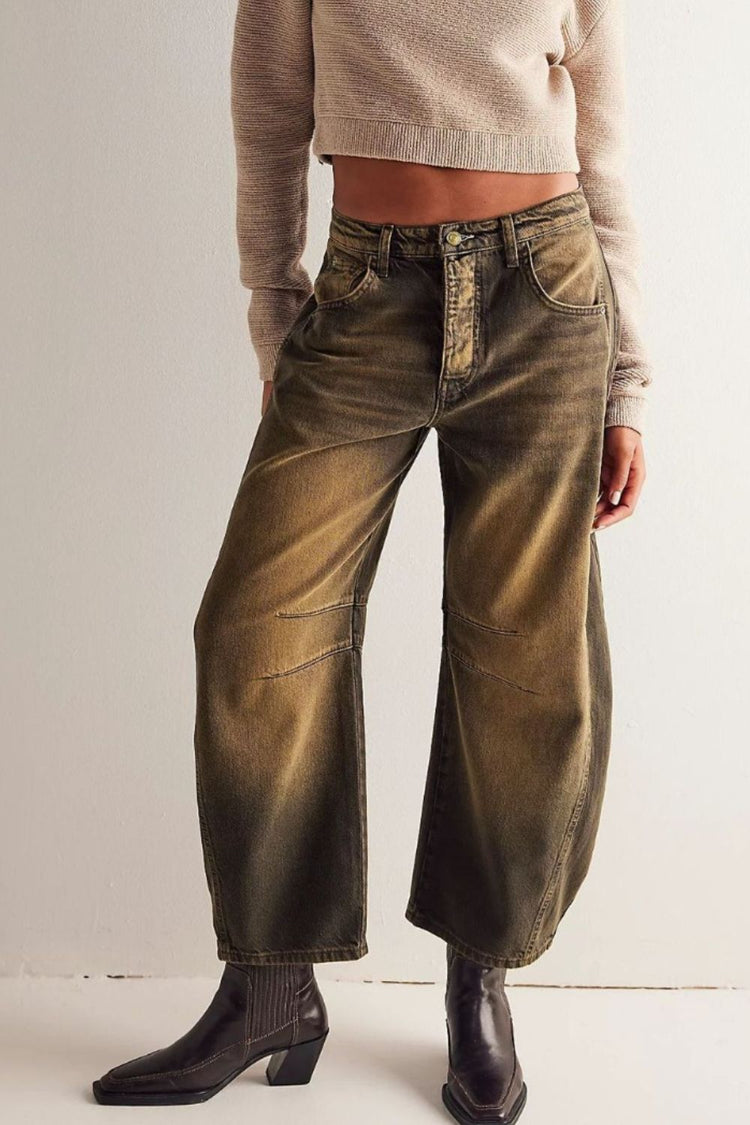 Analyn – Barrel Jeans |  Formt mit Stil, bewegt mit Komfort - Nur heute 1+1 GRATIS!