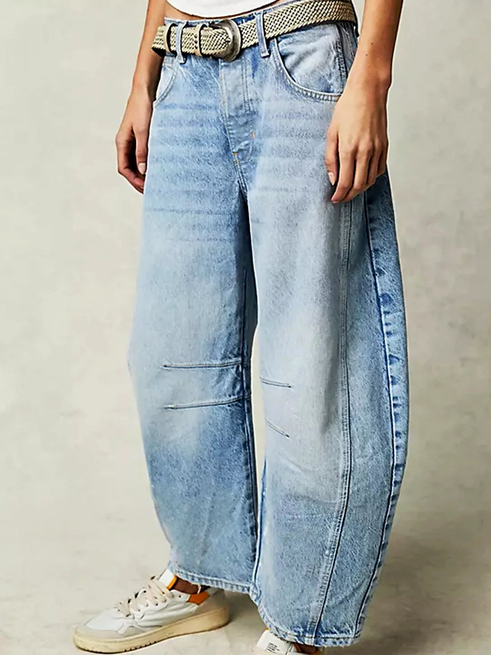 Analyn – Barrel Jeans |  Formt mit Stil, bewegt mit Komfort - Nur heute 1+1 GRATIS!