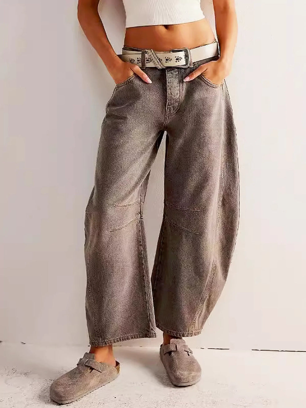 Analyn – Barrel Jeans |  Formt mit Stil, bewegt mit Komfort - Nur heute 1+1 GRATIS!