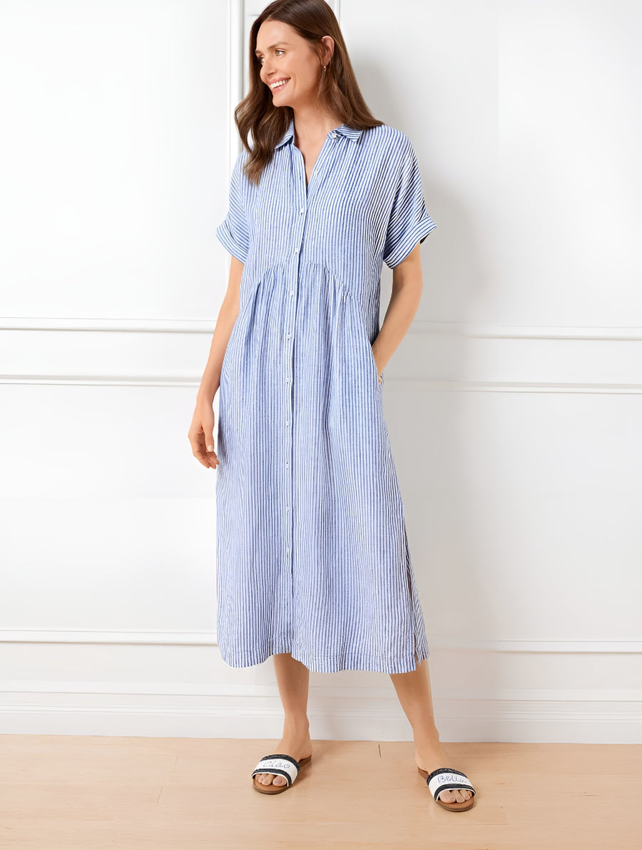 Emmi – Elegantes Damen Maxikleid | Leichtes, Atmungsaktives Sommer-Outfit