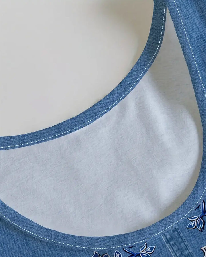 Norah-Kleid | Leichtes, bequemes Kleid aus Denim-Imitat