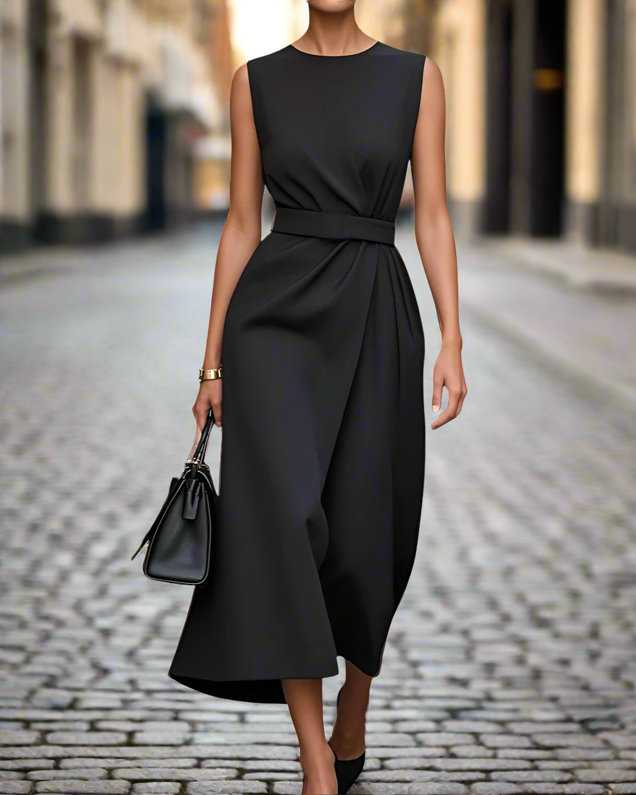 Aubrey – Geometrisches Kleid | Müheloser, figurschmeichelnder Stil