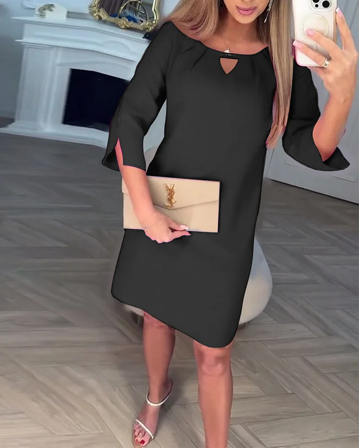 Taylor – Kleid mit Hohlsaum-Design | Zeitlos, Maßgeschneidert, für Sie.