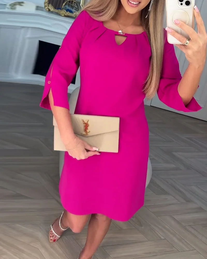 Taylor – Kleid mit Hohlsaum-Design | Zeitlos, Maßgeschneidert, für Sie.