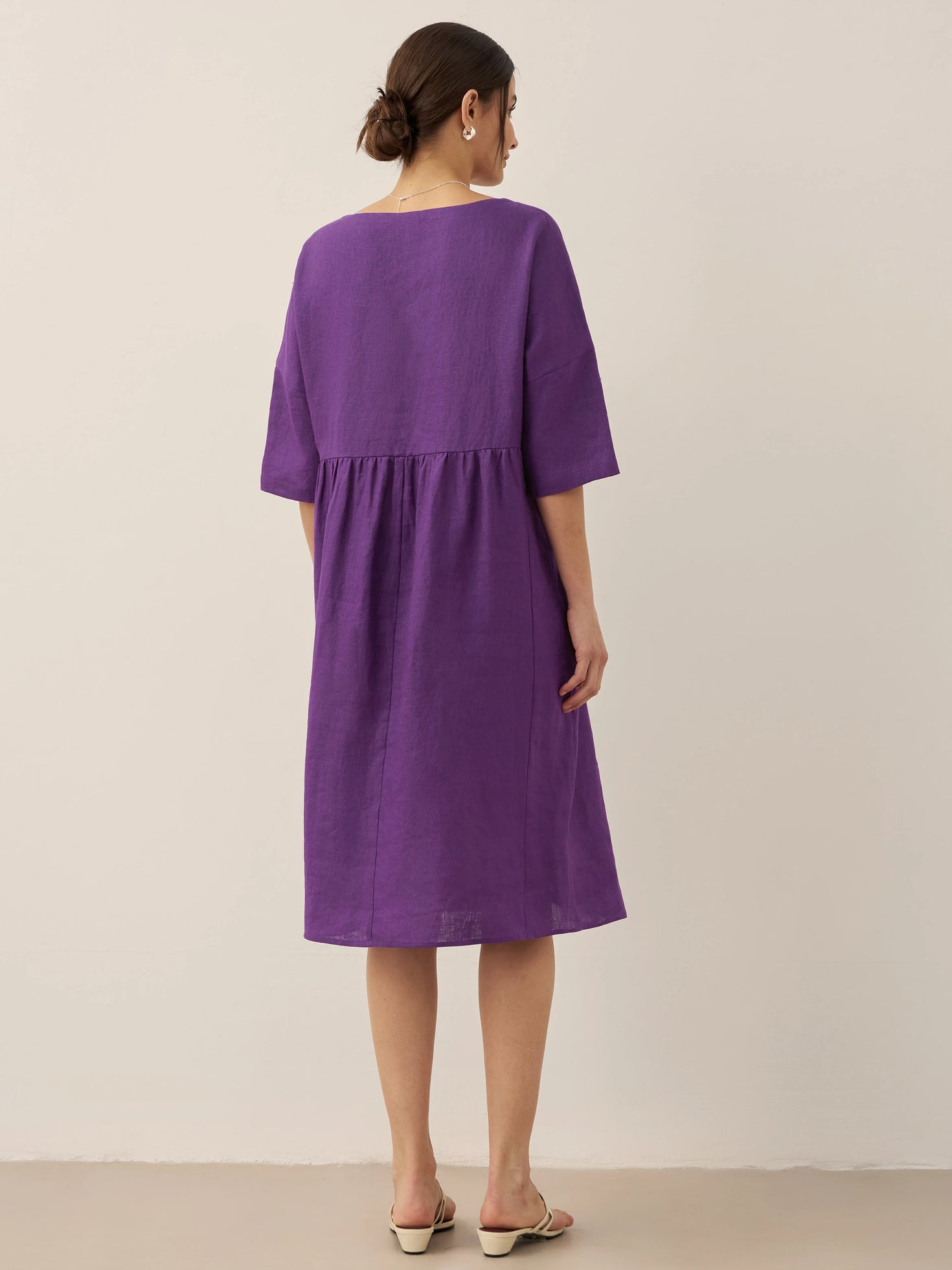Lillian – Baumwollkleid | Zeitlose Schönheit, mühelose Passform