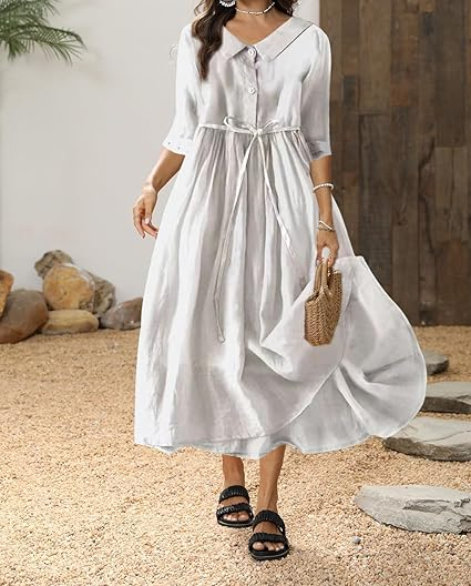 Georgia – Elegantes Kleid | Zeitlose Eleganz für jeden Tag