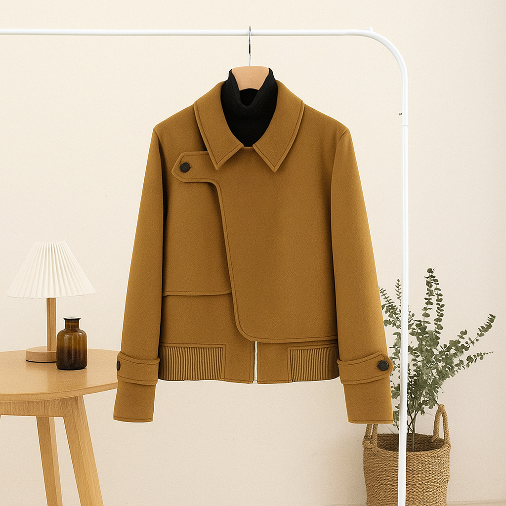Quinn Wolljacke | Elegante Wärme, müheloser Stil