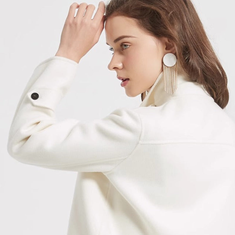 Quinn Wolljacke | Elegante Wärme, müheloser Stil
