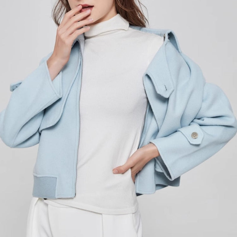 Quinn Wolljacke | Elegante Wärme, müheloser Stil
