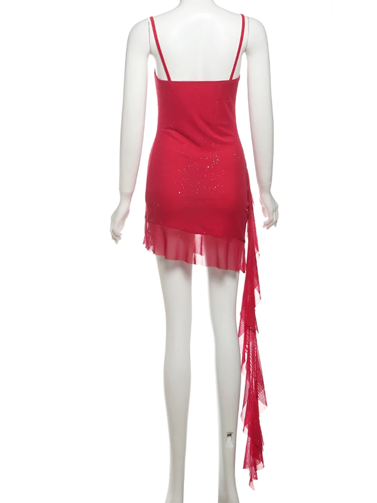 Ariella – Pailletten-Netz-Minikleid | Schick, Funkelnd & Unaufhaltsam