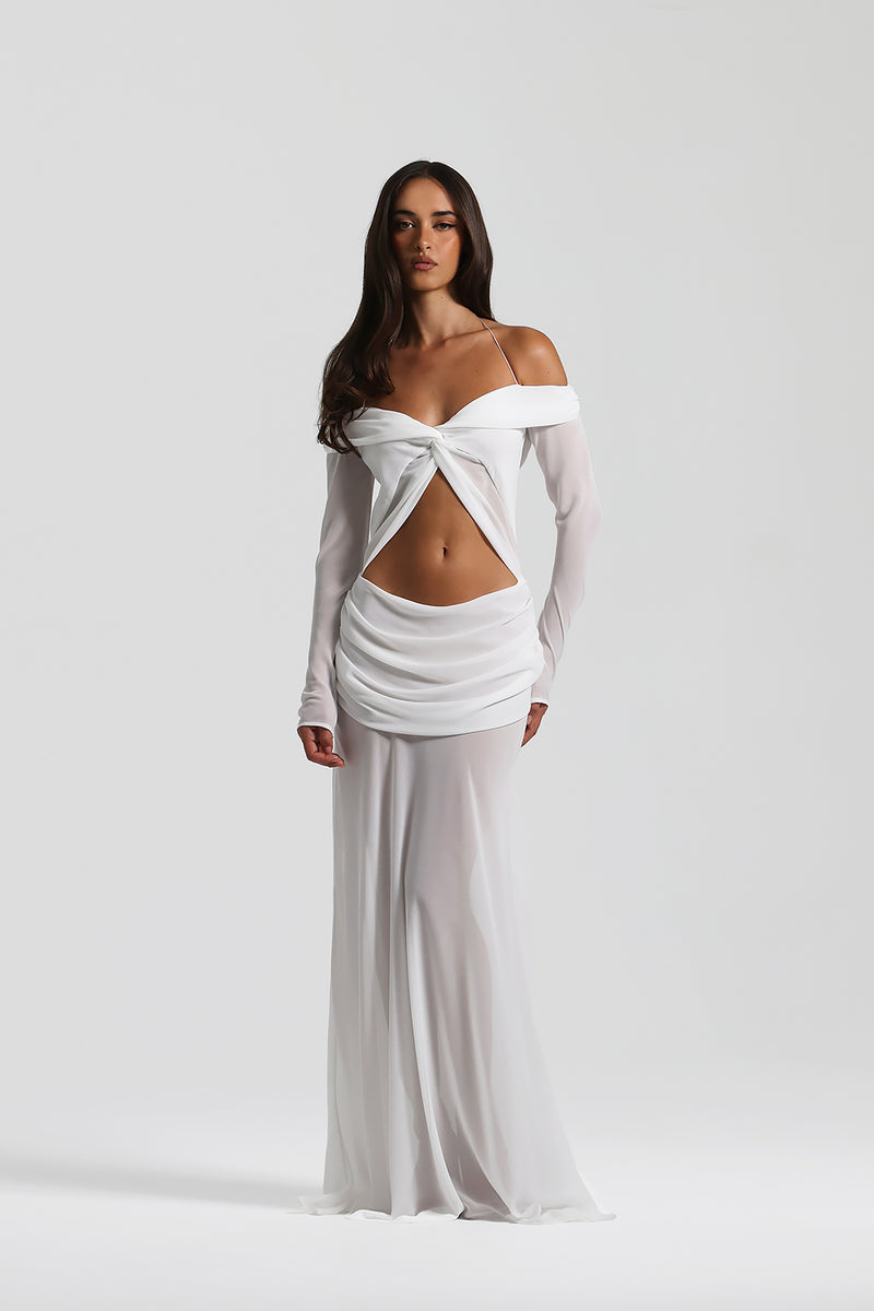 Louisa – Off-Shoulder-Kleid | Schmeichelnde Passform, Luftiger Stil