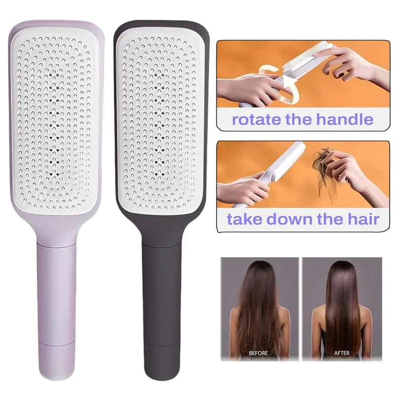 Kopfhaut-Massagebürste | Stressfreies Entwirren, jeden Tag - 1 + 1 Gratis!