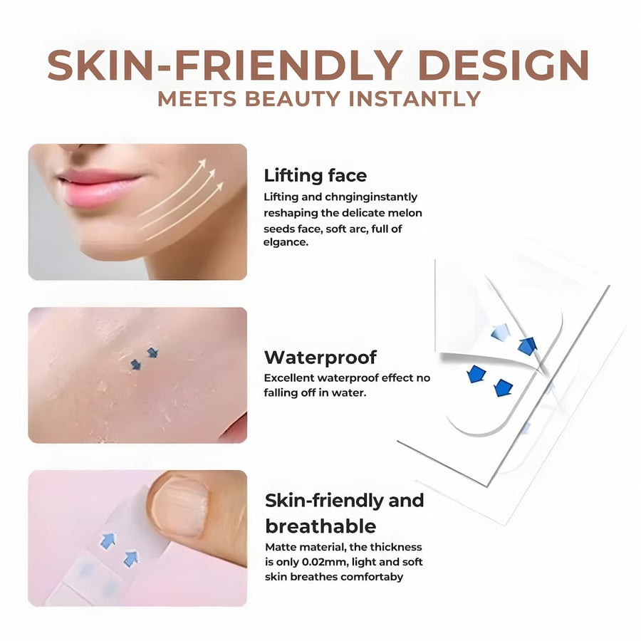 SkinLift-Pflaster | Sofortige Straffung und Ausstrahlung - 1 + 1 Gratis!