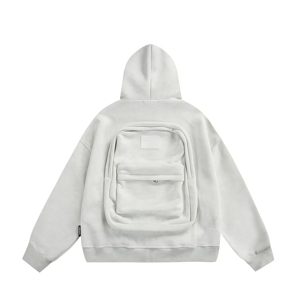 Rucksack-Hoodie | Stil & Aufbewahrung in einem