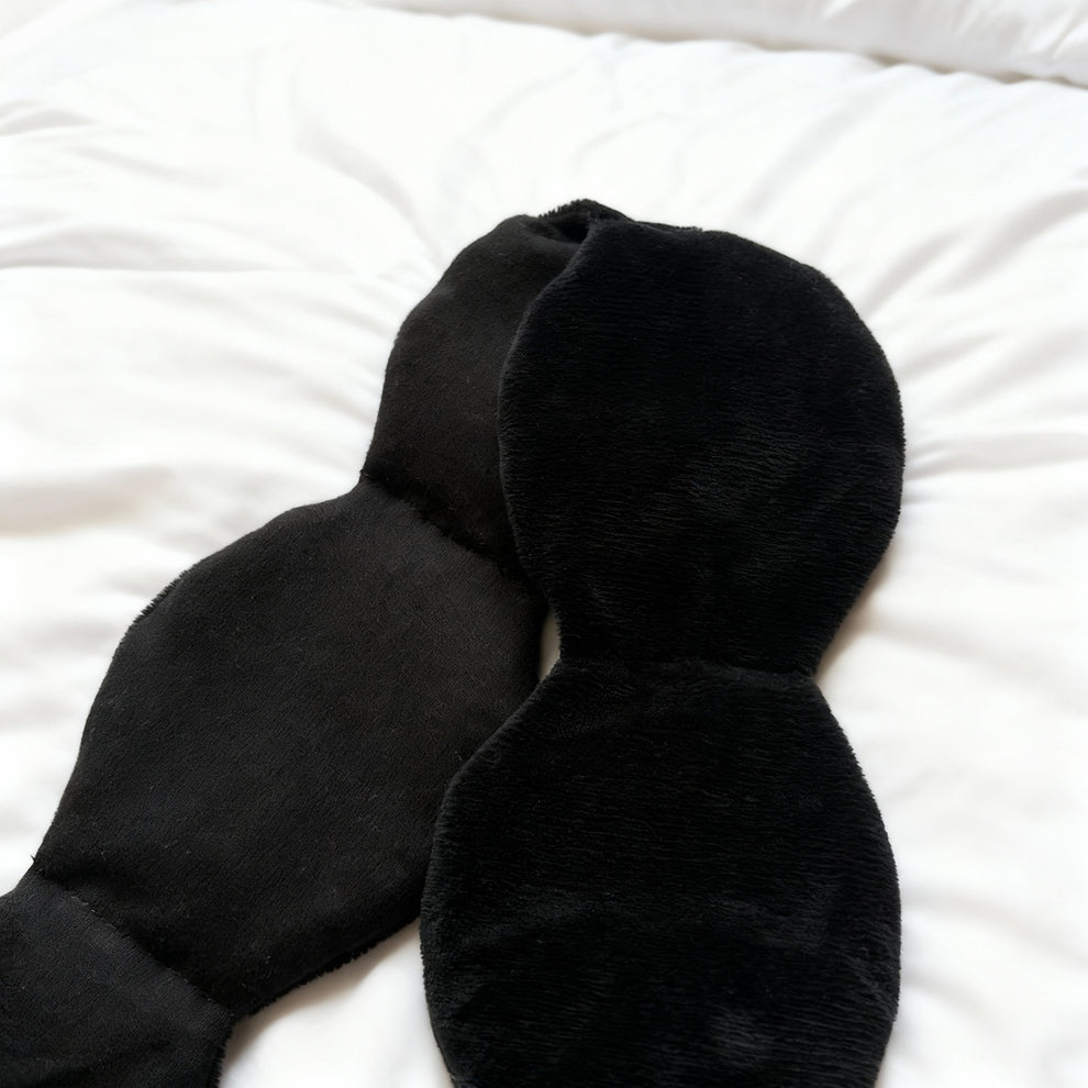 Gewichtete Schlafmaske für ein erholsames Nickerchen | Einschlafen schneller, erfrischt aufwachen