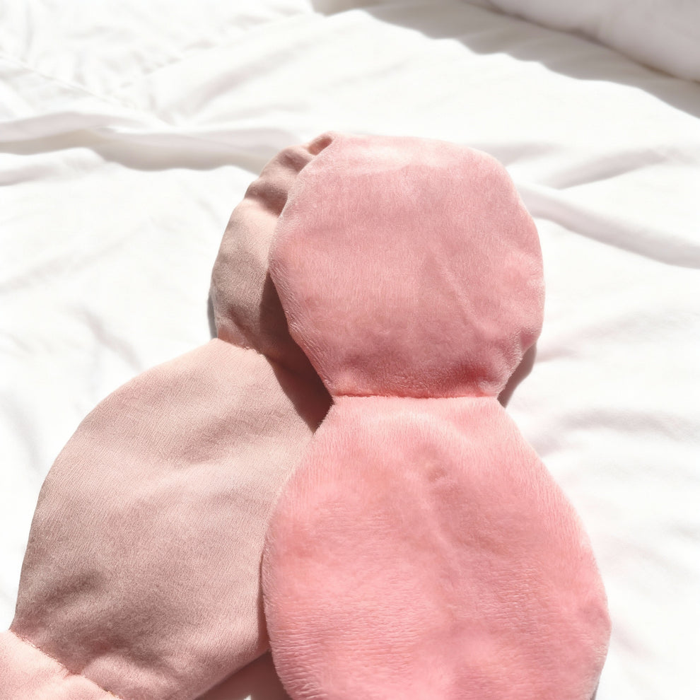 Gewichtete Schlafmaske für ein erholsames Nickerchen | Einschlafen schneller, erfrischt aufwachen