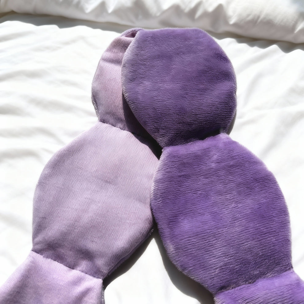 Gewichtete Schlafmaske für ein erholsames Nickerchen | Einschlafen schneller, erfrischt aufwachen