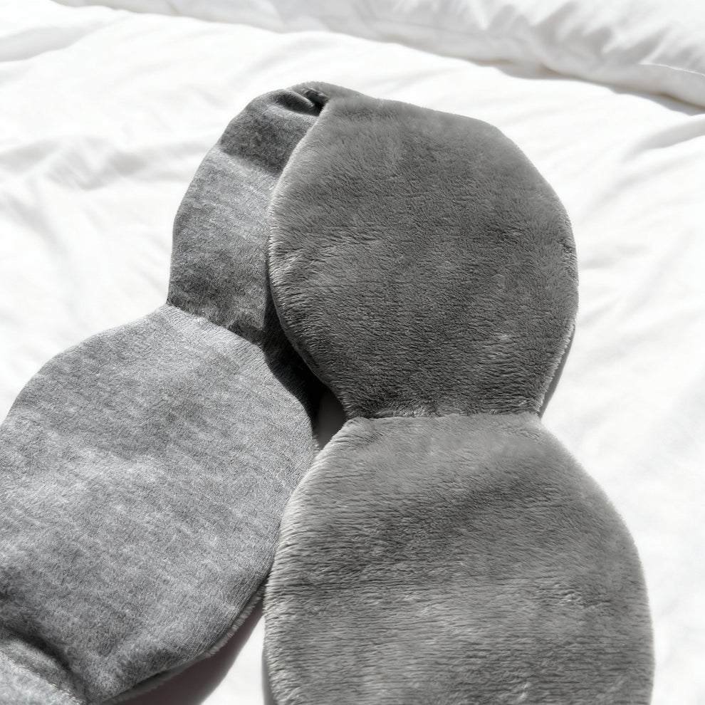 Gewichtete Schlafmaske für ein erholsames Nickerchen | Einschlafen schneller, erfrischt aufwachen