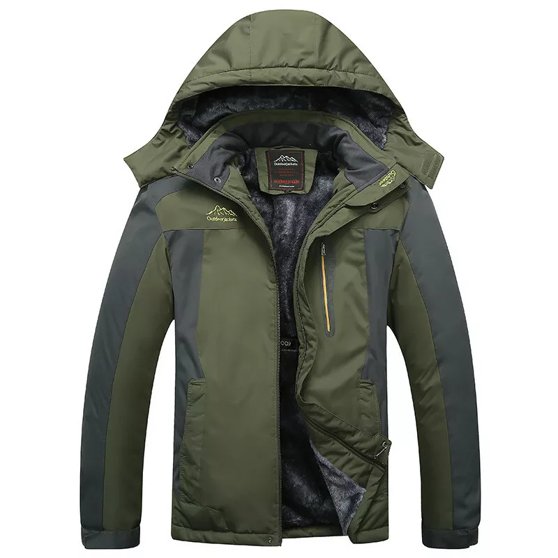 Windbreaker Wasserdichte Jacke | Warm und trocken bleiben