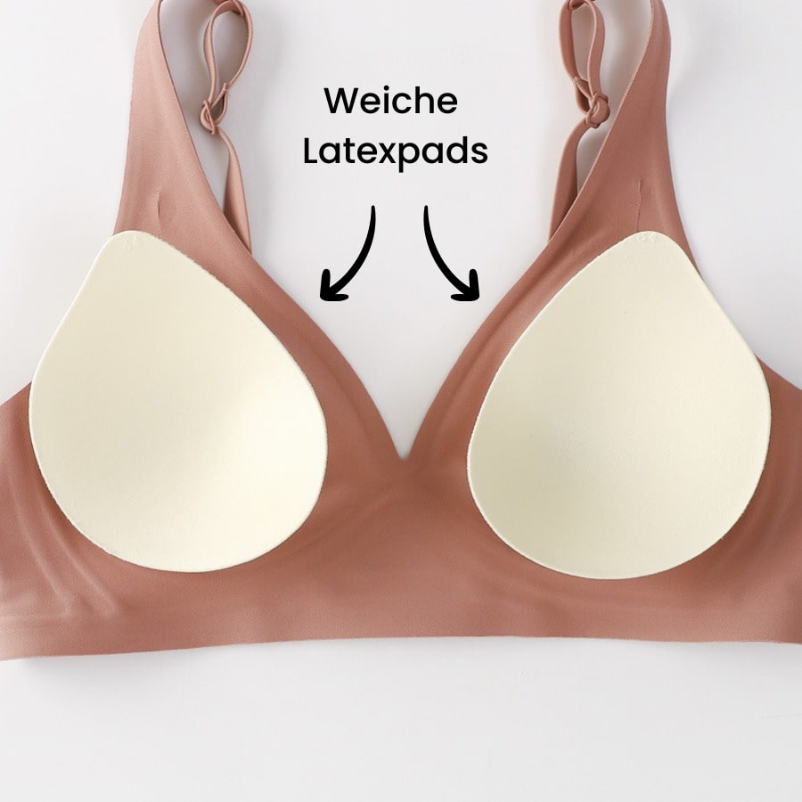 Aica- Nahtloser Komfort-BH | Drahtlos, Ultra Soft