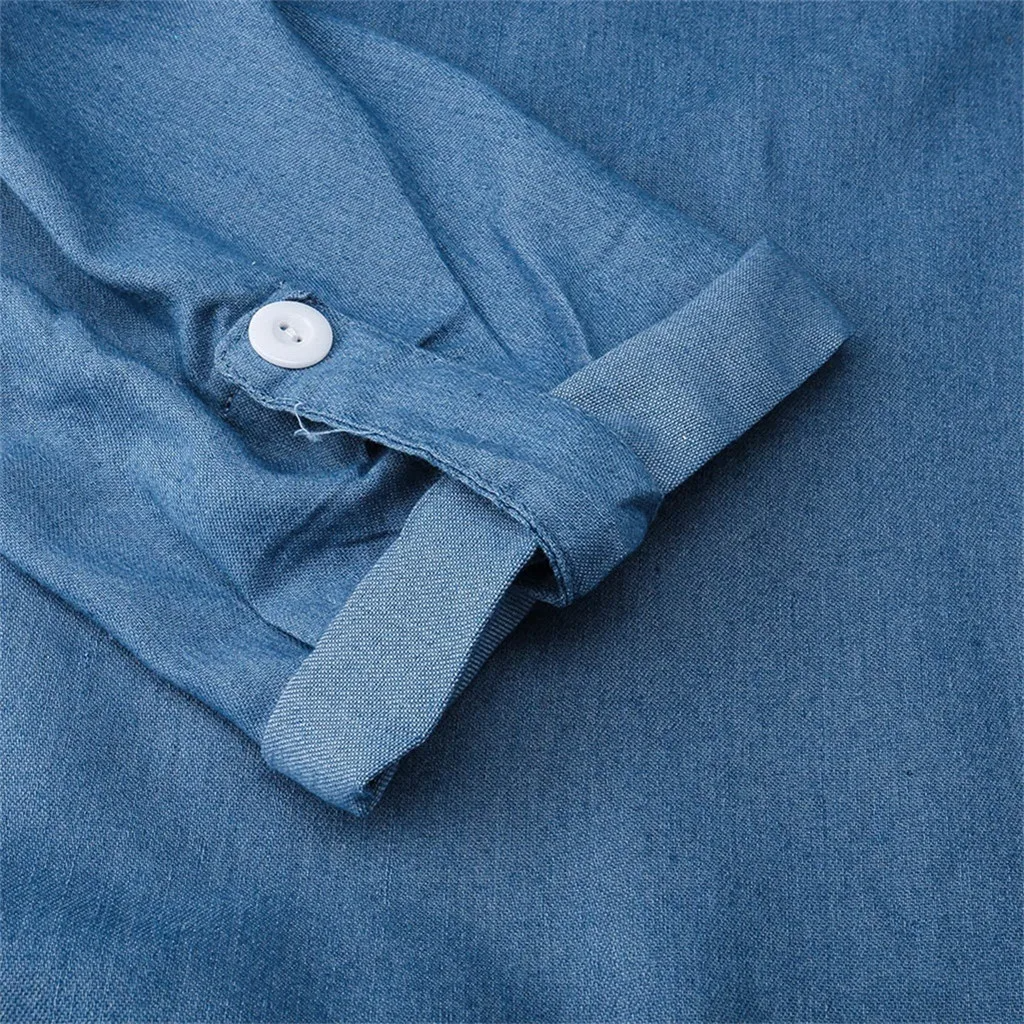 Mara – Maxikleid im Denim-Style | Leichtes, atmungsaktives, luftiges Sommerkleid für Damen