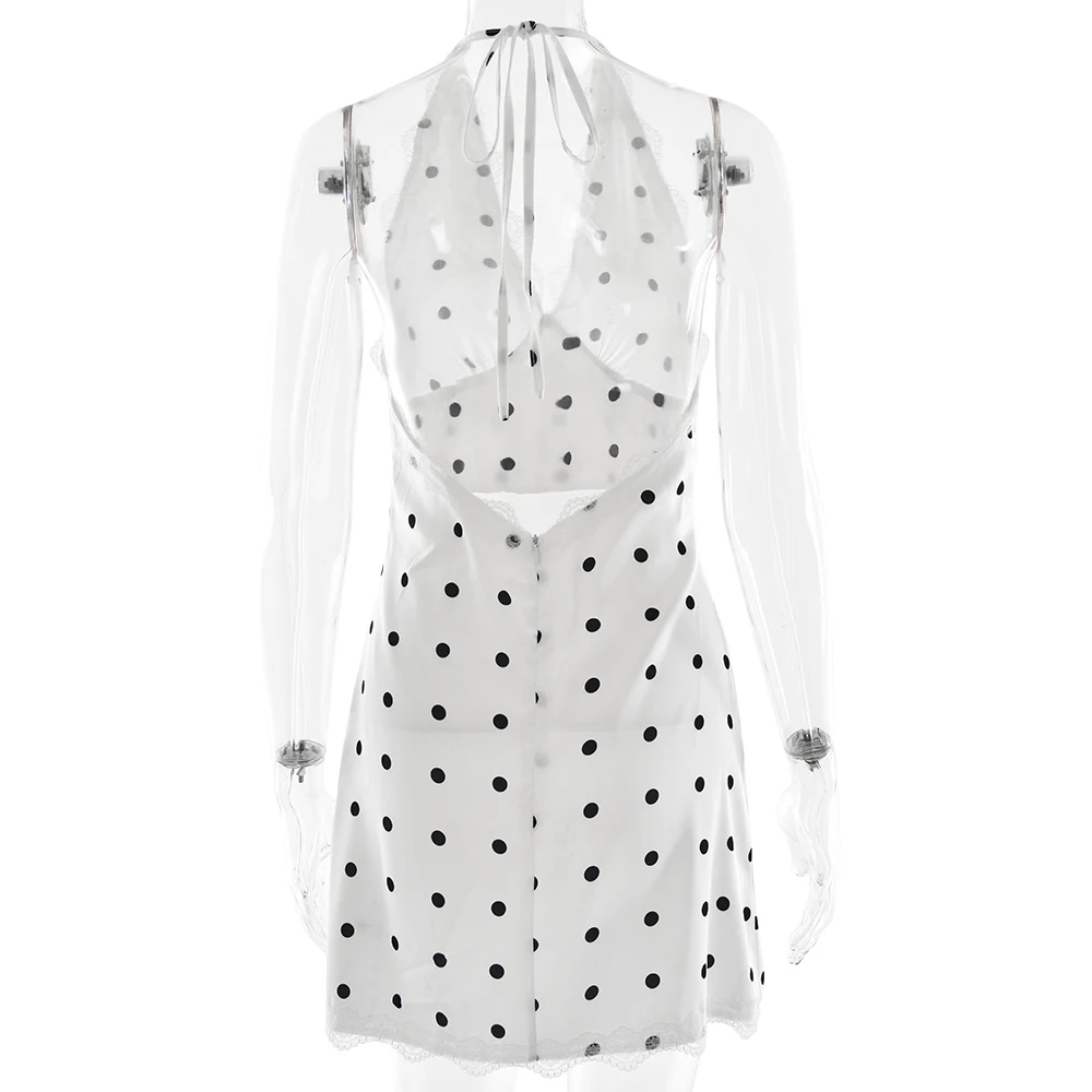 Kirsten – Spitzenkleid mit Punkten | Perfekt für Partys und Verabredungen