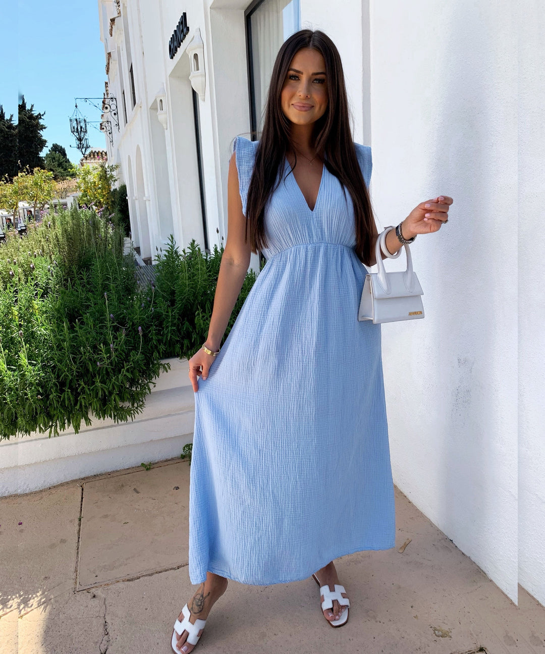 Livia - Soft Swirl Midikleid | Leicht, Luftig, Schmeichelhaft