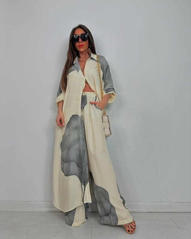 Xandria – Elegantes Zweiteiler-Set | Luftiger Komfort, Eleganter Look