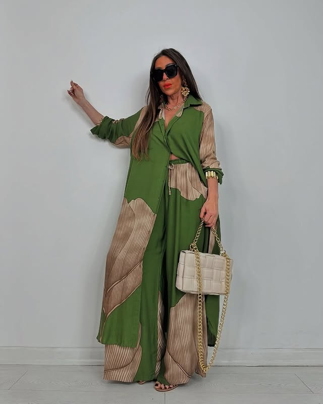 Xandria – Elegantes Zweiteiler-Set | Luftiger Komfort, Eleganter Look