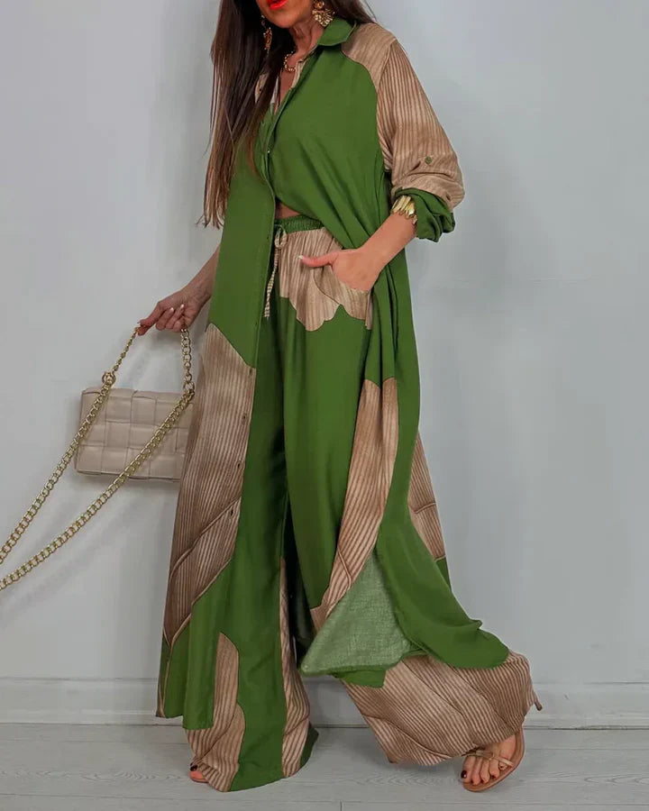 Xandria – Elegantes Zweiteiler-Set | Luftiger Komfort, Eleganter Look