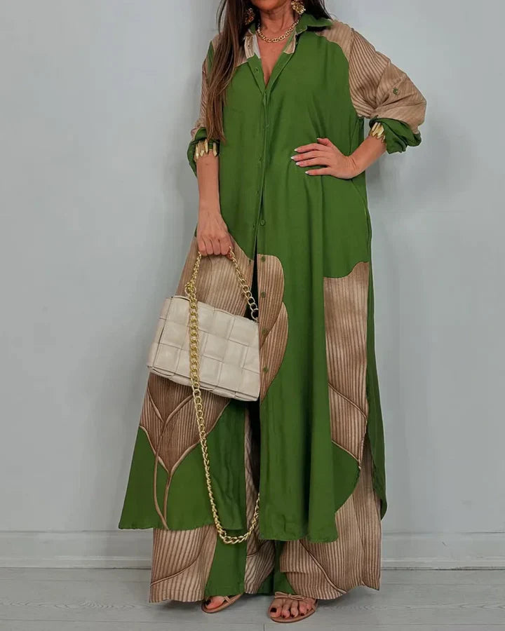 Xandria – Elegantes Zweiteiler-Set | Luftiger Komfort, Eleganter Look