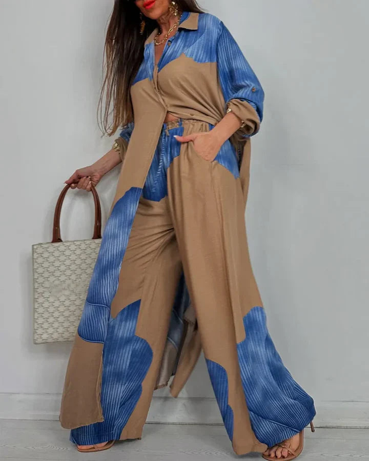 Xandria – Elegantes Zweiteiler-Set | Luftiger Komfort, Eleganter Look