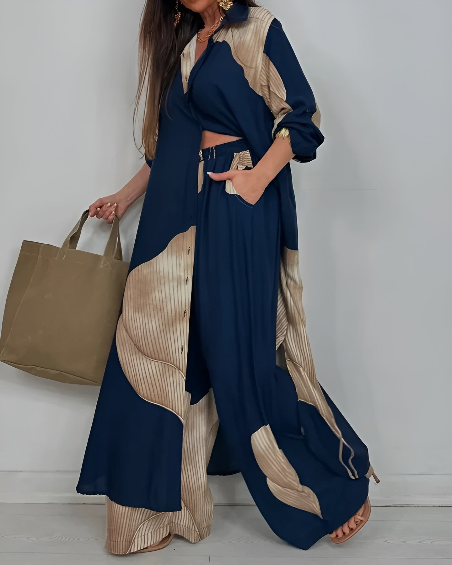 Xandria – Elegantes Zweiteiler-Set | Luftiger Komfort, Eleganter Look