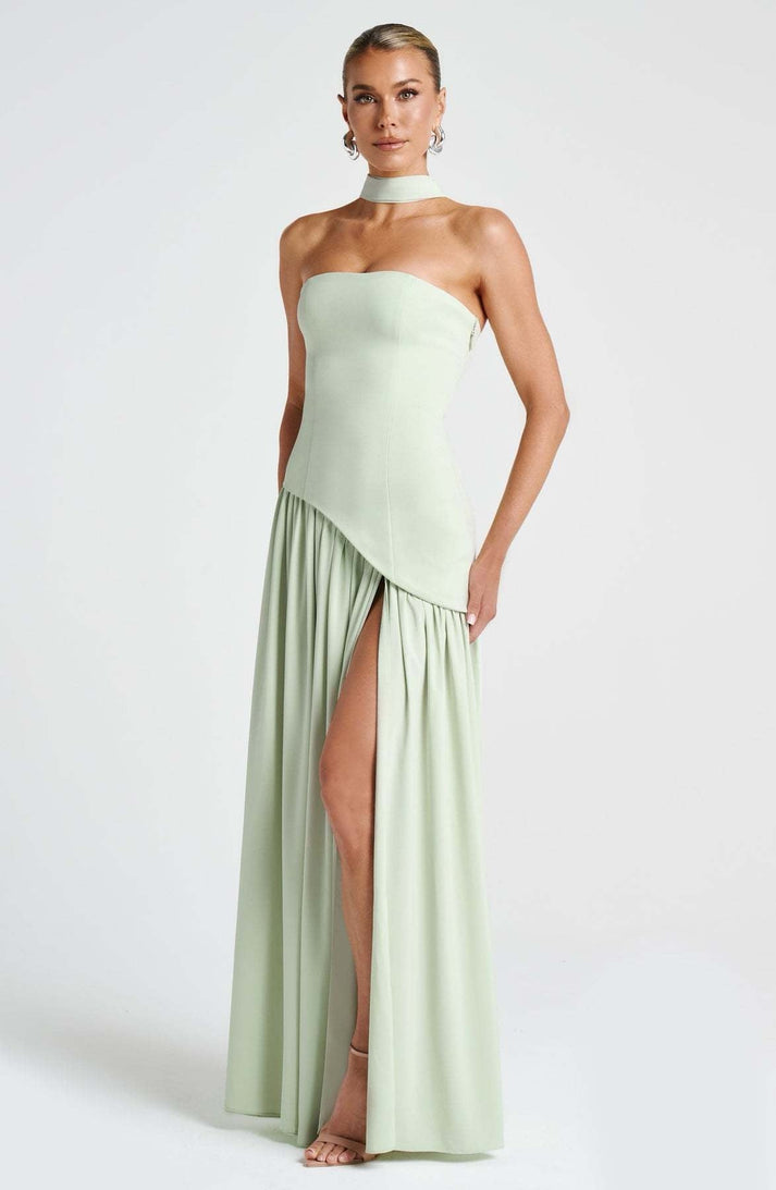 Trina - Viskoses Maxikleid | Elegant, Gewagt, Wandelbar