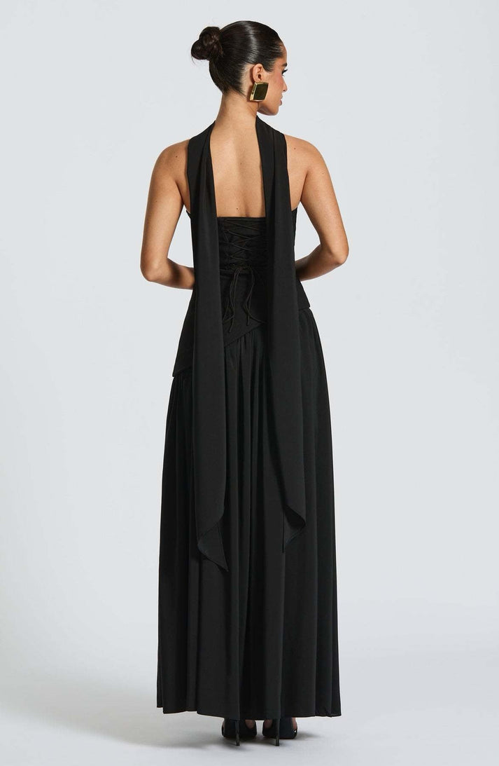 Trina - Viskoses Maxikleid | Elegant, Gewagt, Wandelbar