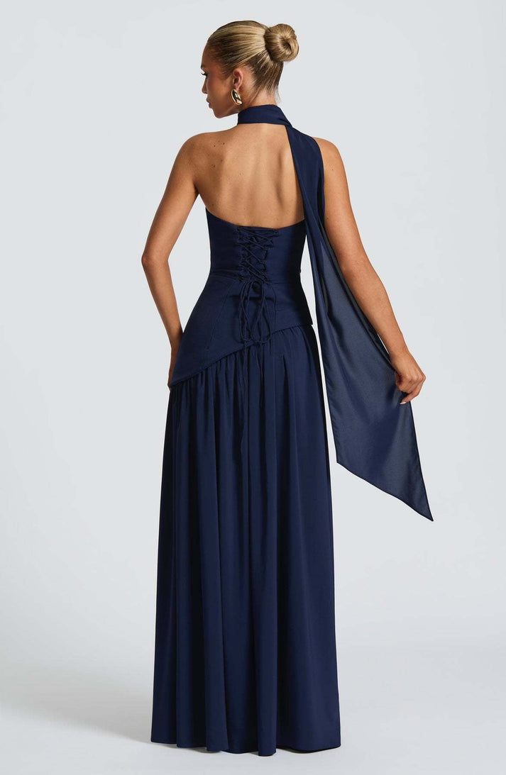 Trina - Viskoses Maxikleid | Elegant, Gewagt, Wandelbar