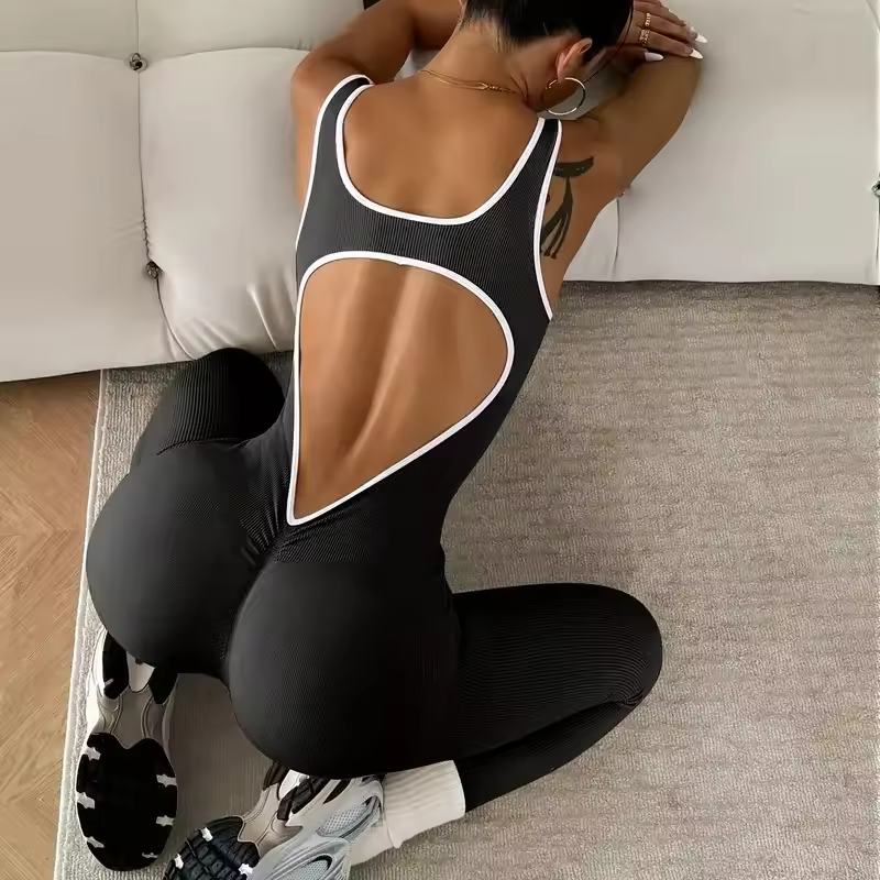 Juliette – Gerippter Jumpsuit | Betonen Sie Ihre Figur und werten Sie Ihren Look auf