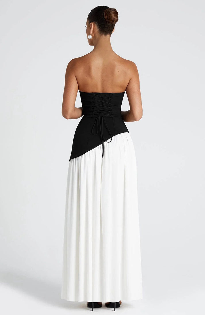 Trina - Viskoses Maxikleid | Elegant, Gewagt, Wandelbar