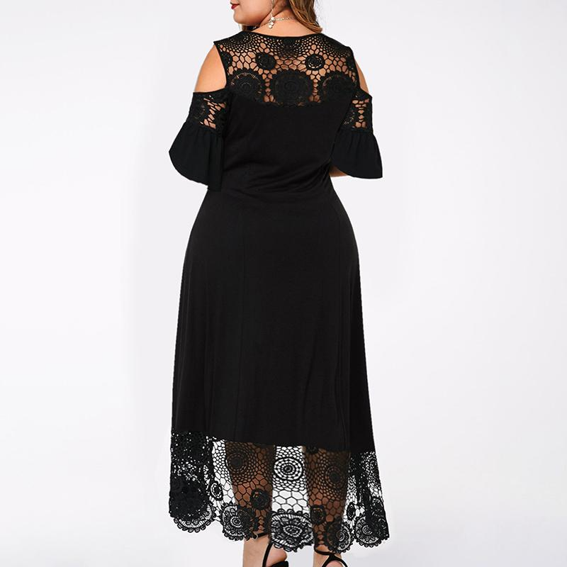 Agnes - Schulterfreies Spitzenkleid | Mühelos Elegant und Bequem