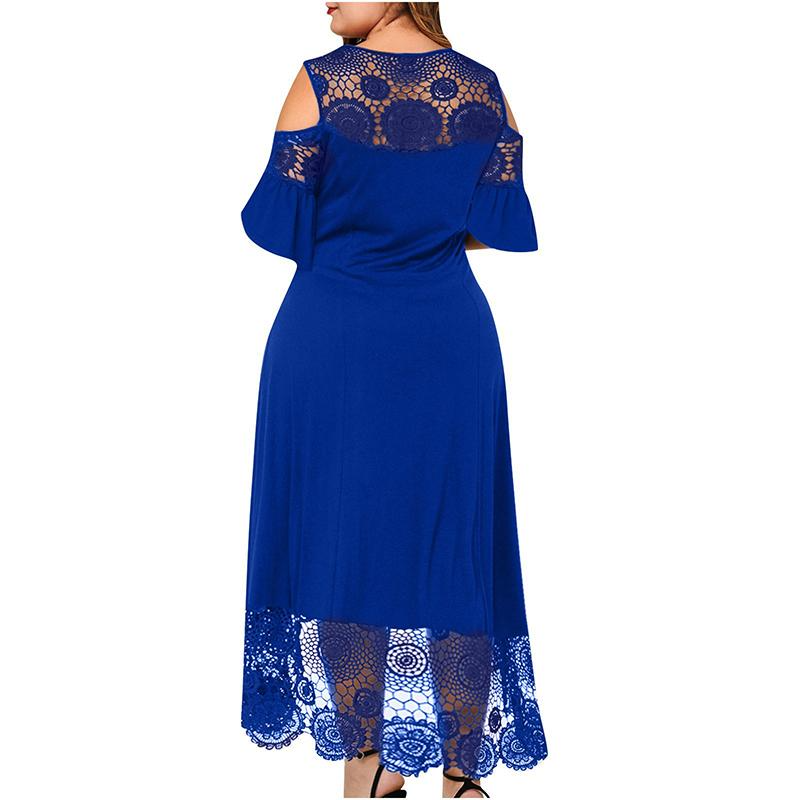 Agnes - Schulterfreies Spitzenkleid | Mühelos Elegant und Bequem