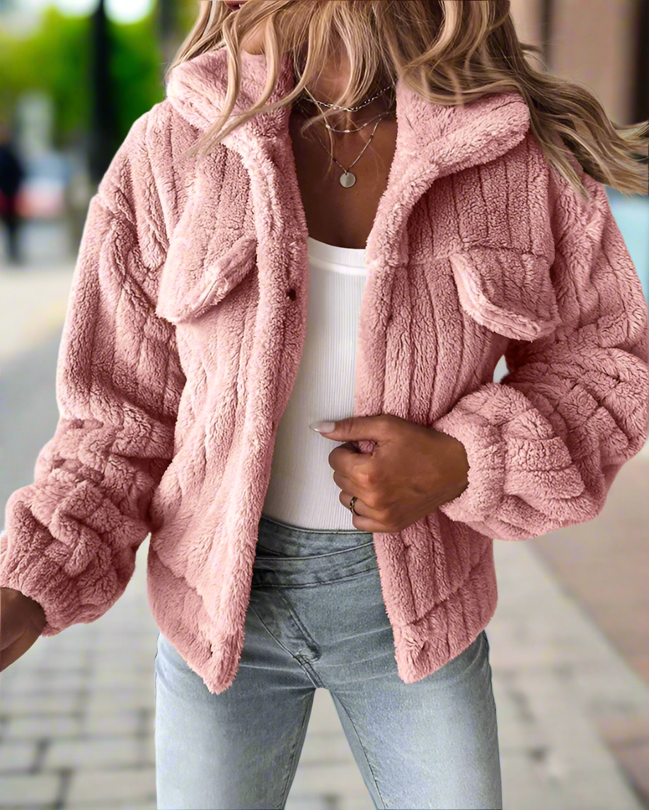 Kiera - Teddyfell-Jacke | Gemütlich & Stilvoll