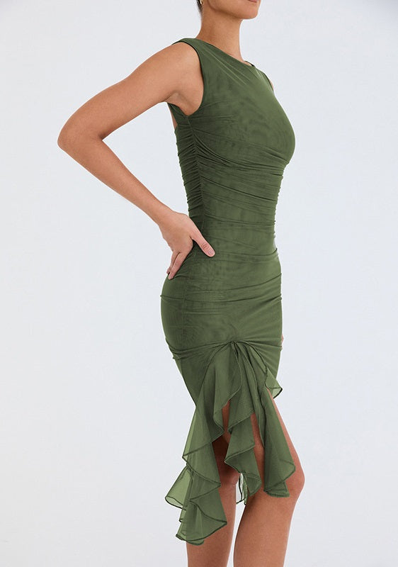 Zuedy Eleganz Midi-Kleid