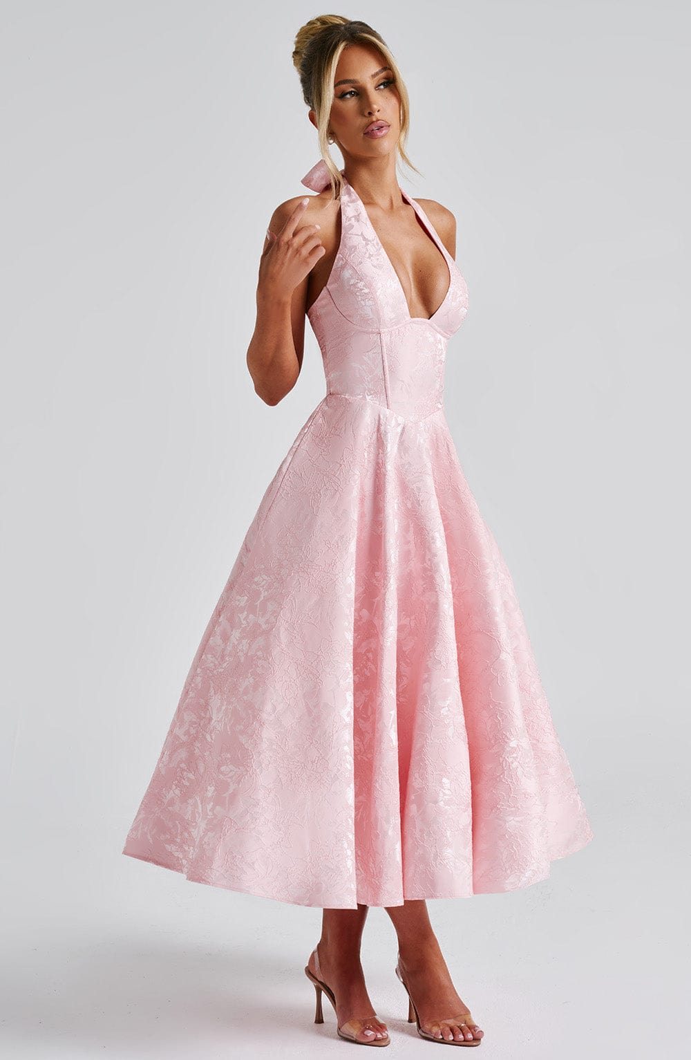 Tifanny - Schickes Träger-Midikleid | Körperbetonte Passform