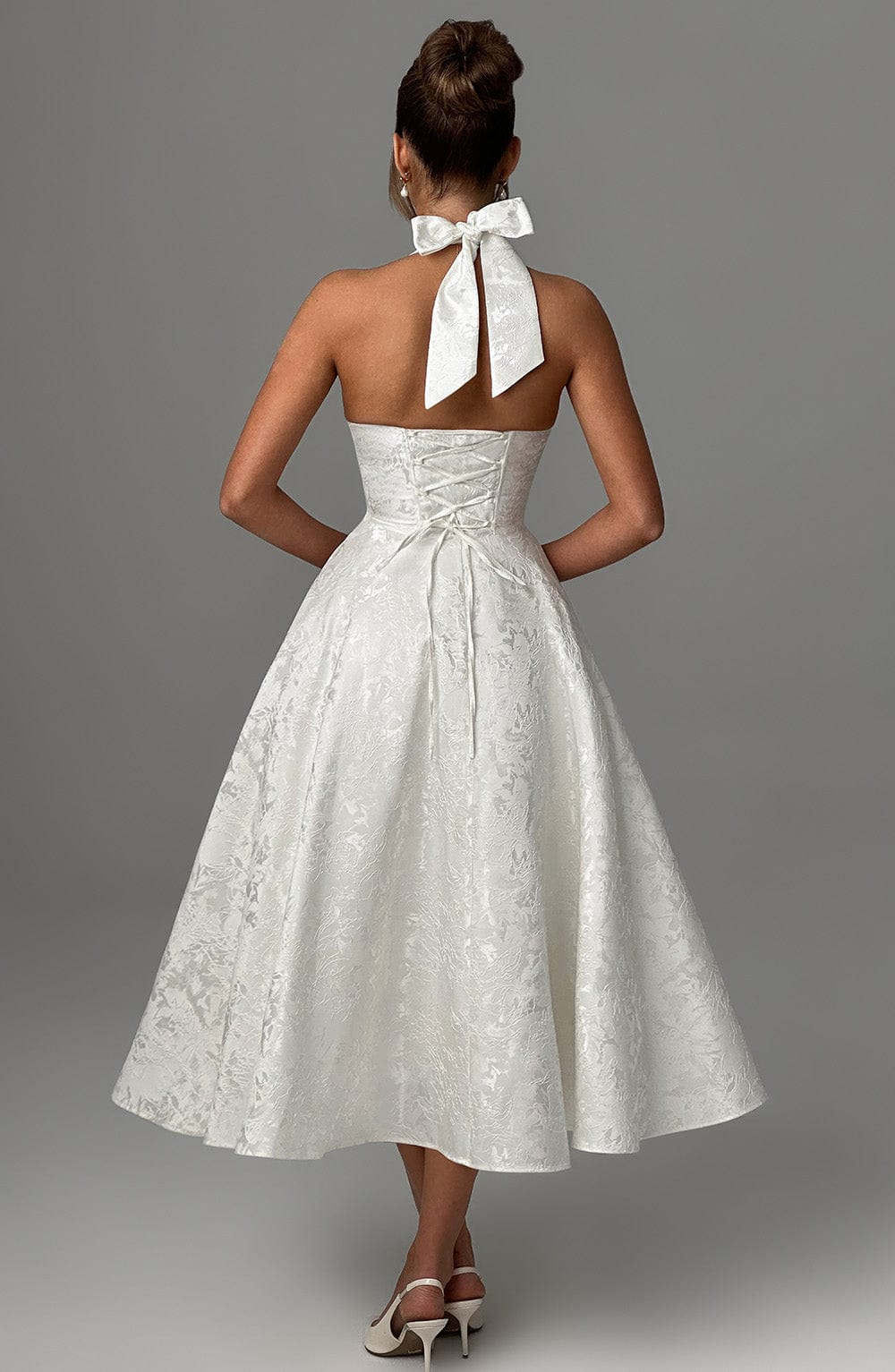 Tifanny - Schickes Träger-Midikleid | Körperbetonte Passform