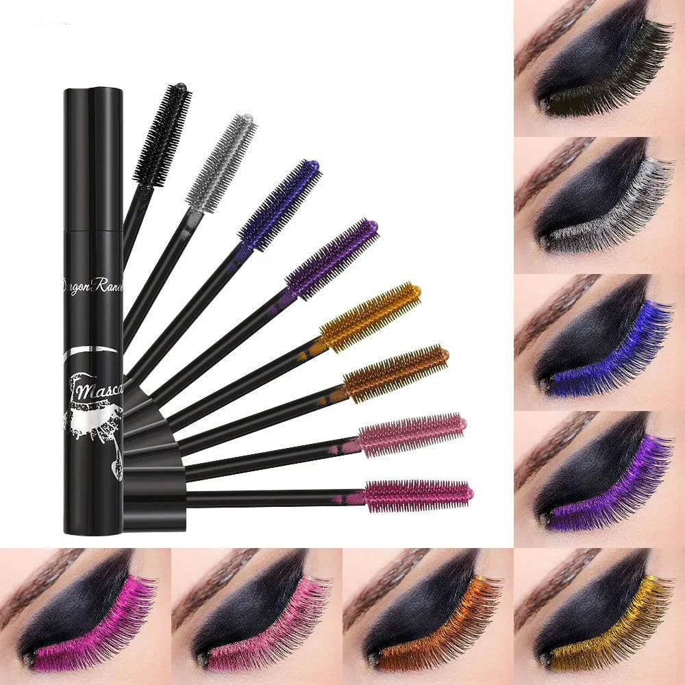 Magische Glitzer-Mascara | Multichromer Glanz für mutige, funkelnde Wimpern - 1 + 1 Gratis!