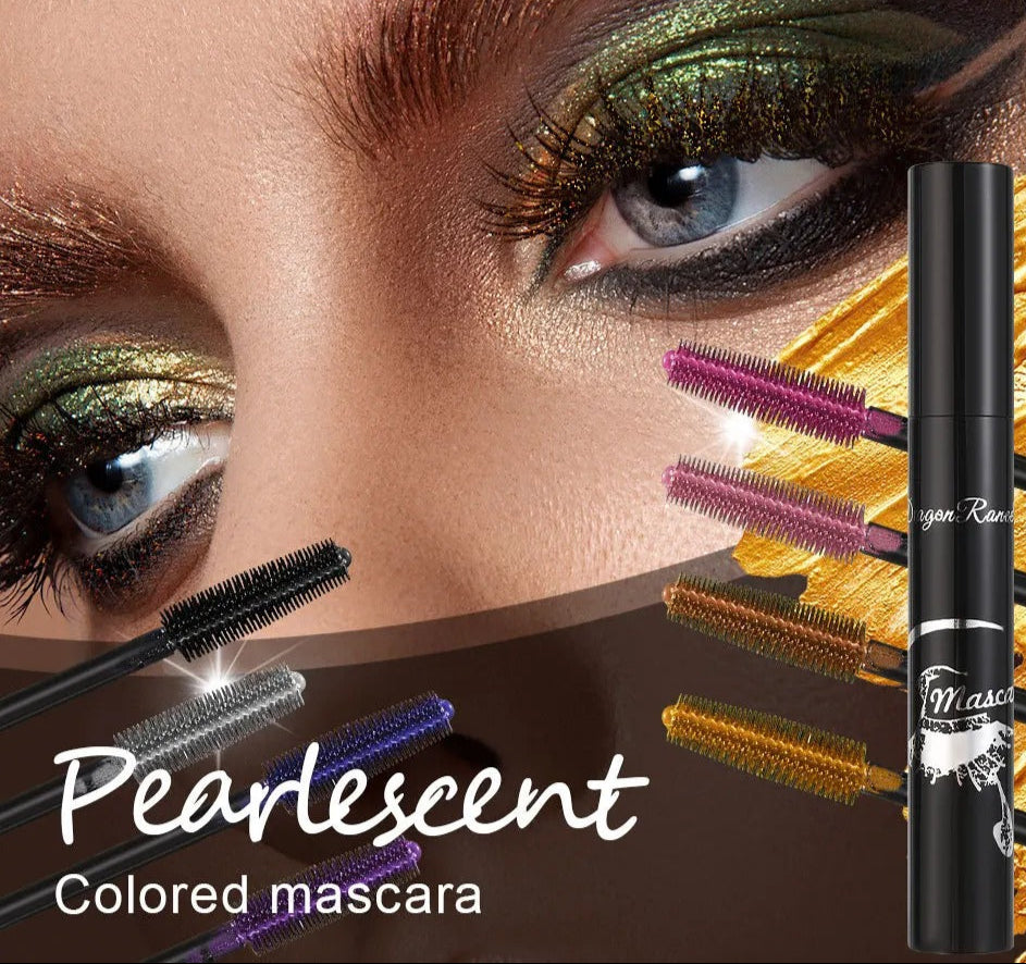 Magische Glitzer-Mascara | Multichromer Glanz für mutige, funkelnde Wimpern - 1 + 1 Gratis!