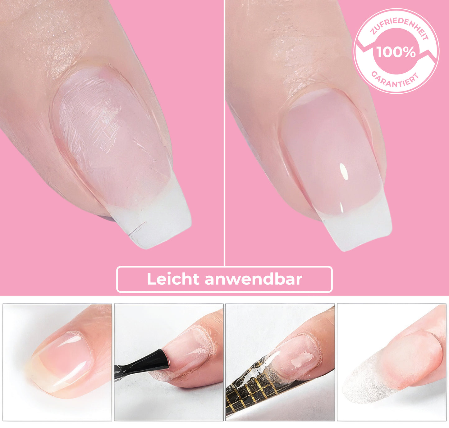 3 in 1 Nagelwunder-Reparatur-Gel-Kit | 50% RABATT