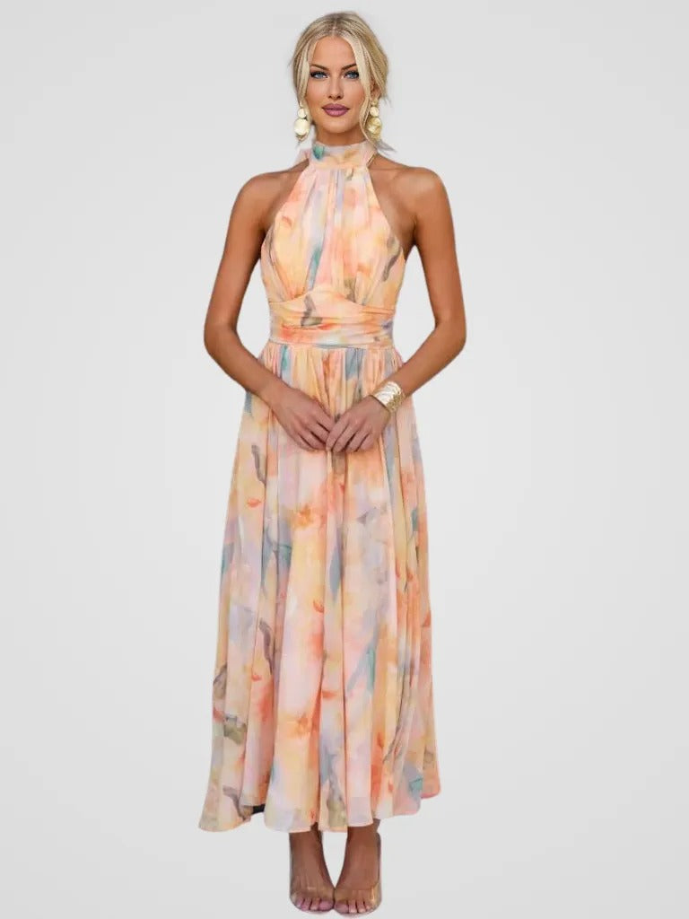 Lesly – Elegantes Neckholder-Kleid | Stilvoller Look, bleibender Eindruck